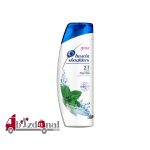 شامپو head & shoulders هد اند شولدرز ضد شوره و حاوی عصاره نعناع 400 میل