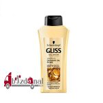 شامپو گلیس طلایی GLISS ULTIMATE OIL ELIXIR  مخصوص موهای خشک و ترمیم کننده 500 میل - Image 2