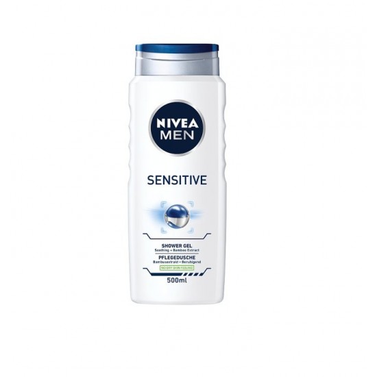nivea-sensitive-550x550h شامپو سر و بدن آقایان NIVEA MEN sensitive نیوآ مخصوص پوست حساس 500 میل - Image 1