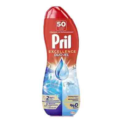 Untitled-37 ژل ماشین ظرفشویی دو فاز پریل Pril EXCELLENCE 4X ETKI Hijyen مناسب 50 بار شستشو 900 میل - Image 1