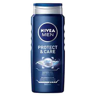 nivea-protect شامپو سر و بدن اتریشی نیوآ NIVEA MEN protect & care نیوآ 500 میل - Image 1