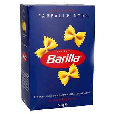 Untitled-42 ماکارونی باریلا پروانه ای Barilla FARFALLE N 65 وزن 500 گرم - Image 1