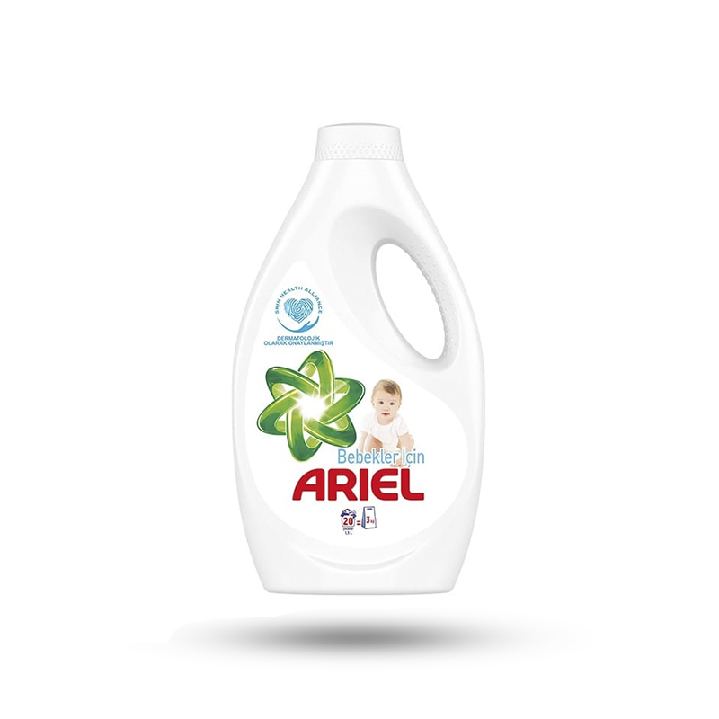 1 مایع لباسشویی ایتالیایی کودک ARIEL Bebekler icin آریل 1300 میل تولید 2021/11/05 - Image 1