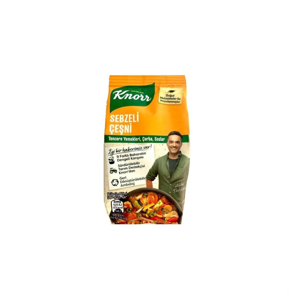 11 ادویه سبزیجات Knorr Sebzeli Çeşnisi کنور 65 گرم - Image 1