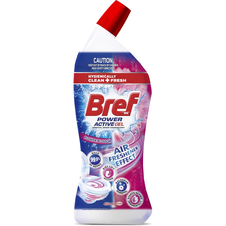 11 جرم گیر سرویس بهداشتی برف Bref با رایحه گلهای بهاری 700 میل - Image 1