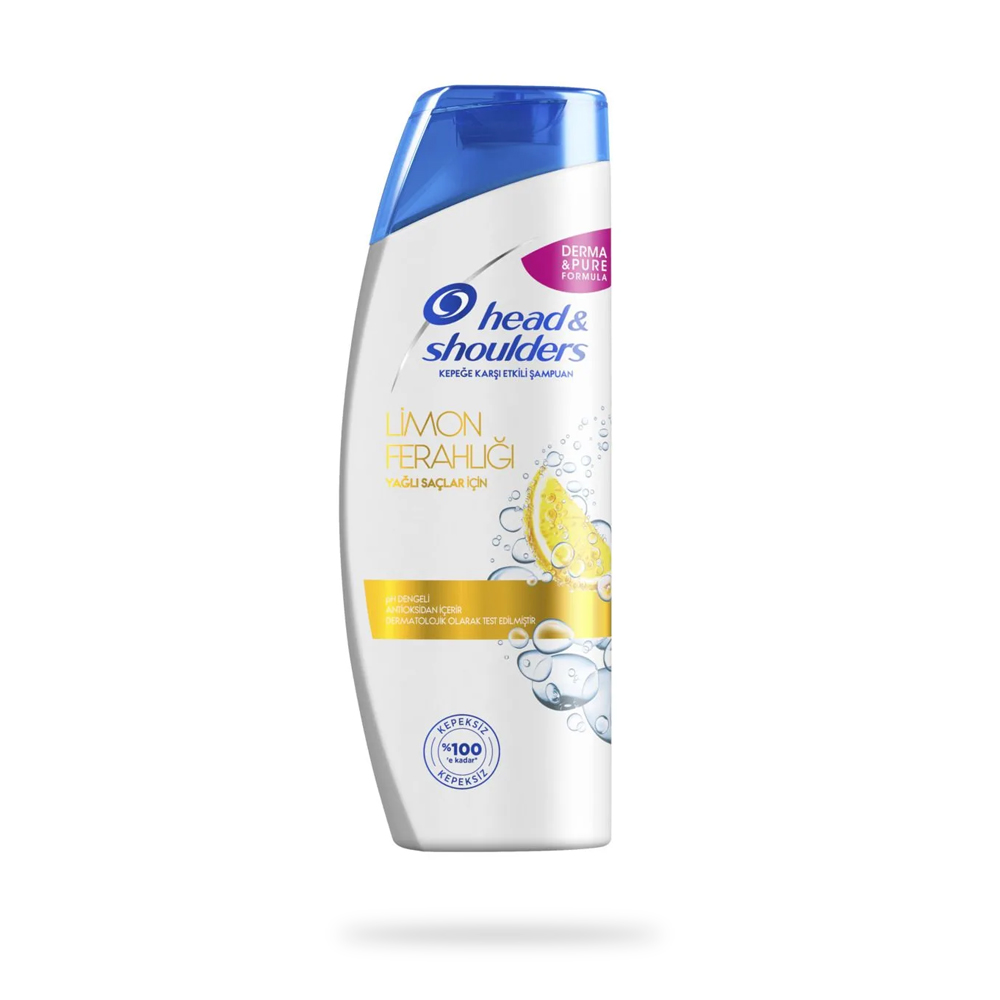 16 شامپو head & shoulders LIMON FERAHLIGI هد اند شولدرز لیمو ضد شوره مناسب موهای چرب 350 میل - Image 1