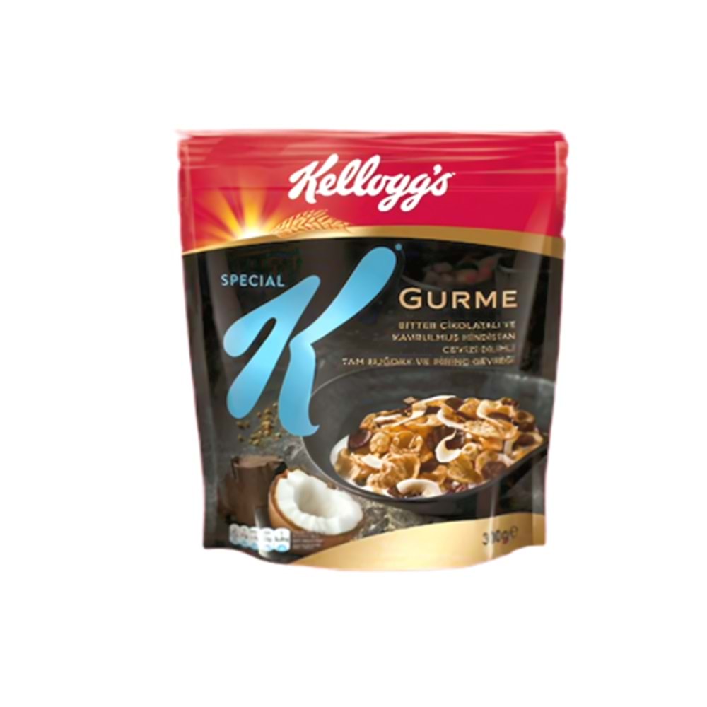 2 کورن فلکس کلاگز Kellogg's Special K GURME اسپشیال کا شکلات تلخ و نارگیل 300 گرم - Image 1