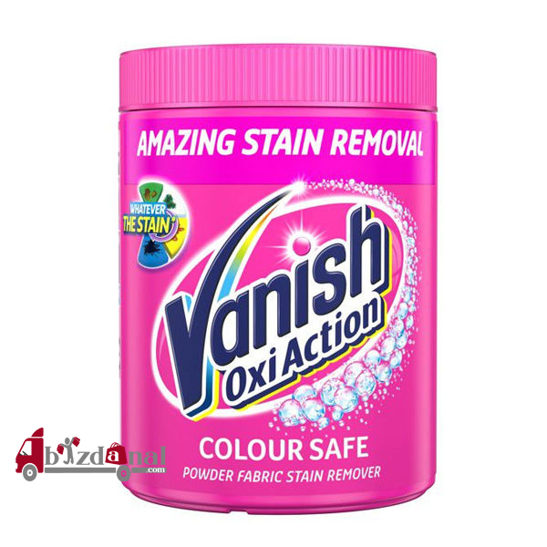 2 پودر لکه بر لباس Vanish ونیش مدل Oxi Advance مخصوص لباس های رنگی 400 گرم - Image 1