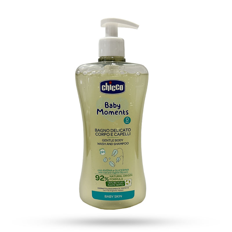 27 شامپو سر و بدن کودک CHICCO BAGNO DELICATO چیکو اصل ایتالیا 500 میل - Image 1