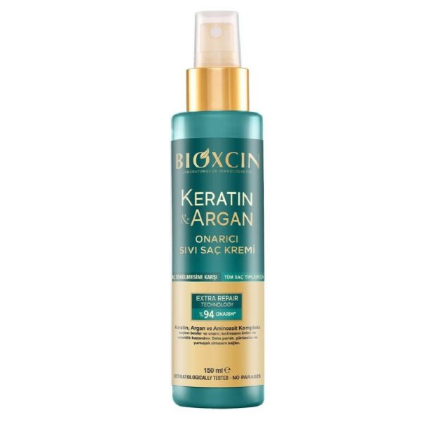 37 اسپری دوفاز بیوکسین BIOXCIN حاوی کراتین و آرگان 150 میل - Image 1