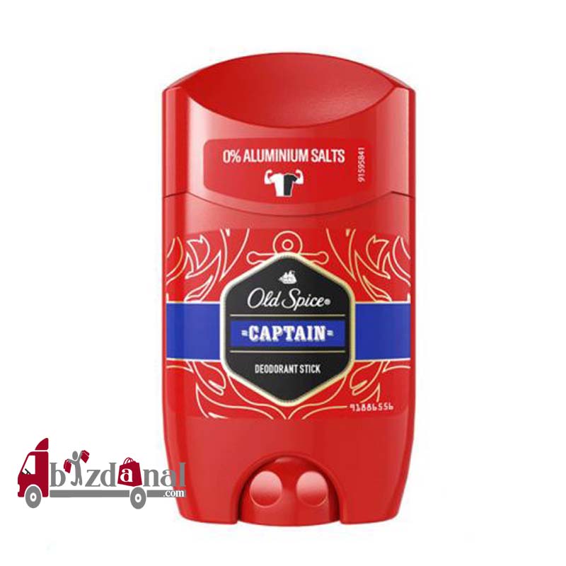 6 مام استیکی ضد تعریق الد اسپایس old spice captain مدل کاپیتان 50 گرم - Image 1