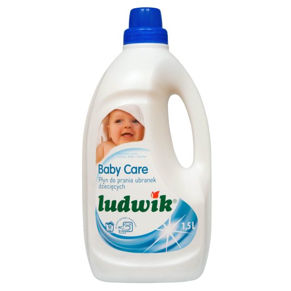 7E9I6moN4E81GKLq-600x600 مایع لباسشویی کودک لودویک Ludwik ضد حساسیت 1500 میل - Image 1