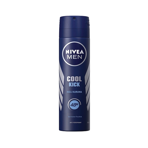 8 اسپری ضد تعریق مردانه NIVEA MEN COOL KICK نیوآ 150 میل - Image 1