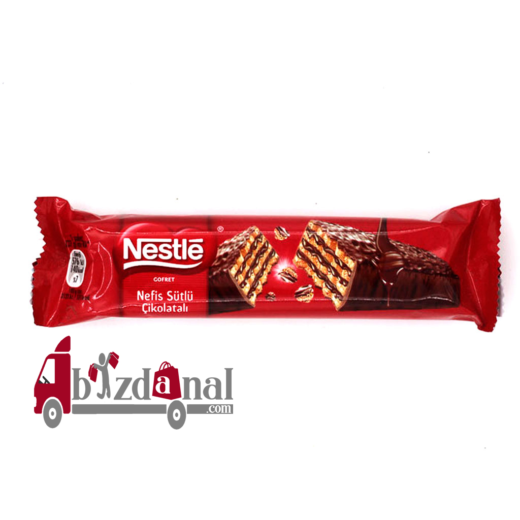 9 ویفر شکلاتی نستله NESTLE Sutlu Cikolatali وزن 18 گرم - Image 1