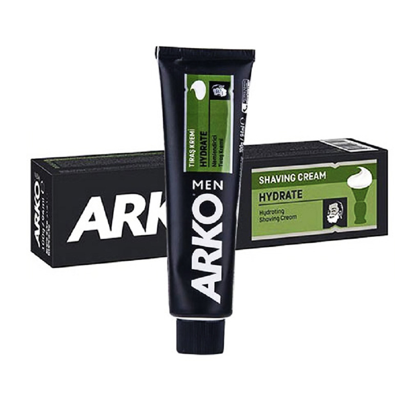 Arko-Men-Hydrate-Zibamod_com-3 خمیر اصلاح صورت مردانه ARKO MEN HYDRATE آرکو آبرسان پوست 90 گرم - Image 1