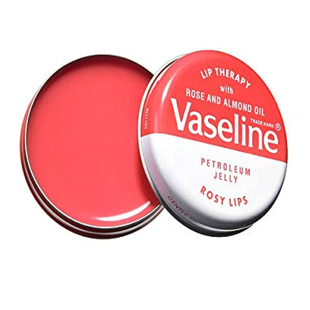 Untitled-57 بالم لب Vaseline Rosy Lips وازلین حاوی عصاره گل رز 20 گرم - Image 1