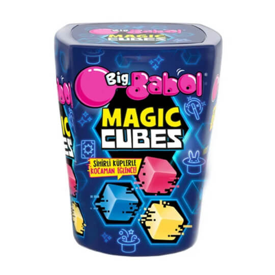 big-babol-magic-cubes-gum-86-gr قوطی آدامس مکعبی Big Babol بیگ بابل 86 گرم تاریخ 2026/03 - Image 1