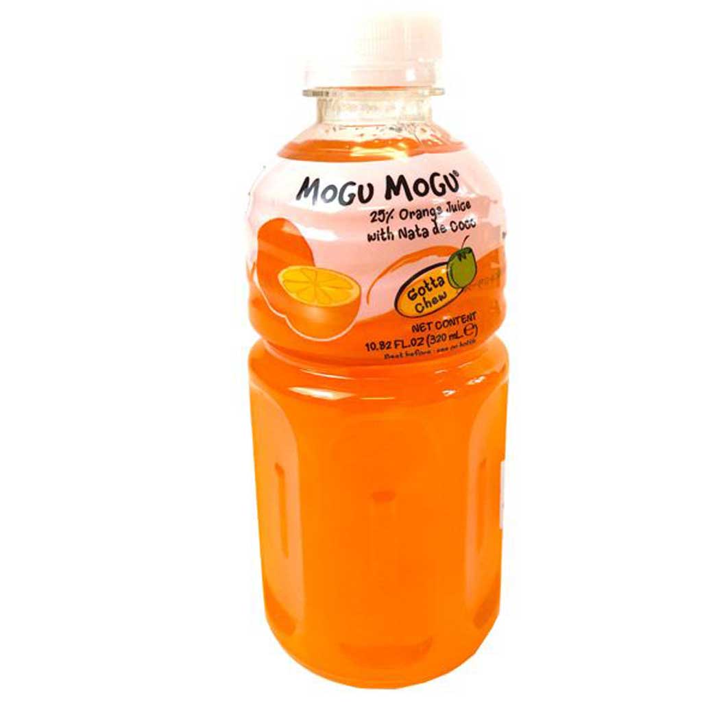 Untitled-12 نوشیدنی موگو موگو اصل تایلند Mogu Mogu Orange با طعم پرتقال320 میل - Image 1