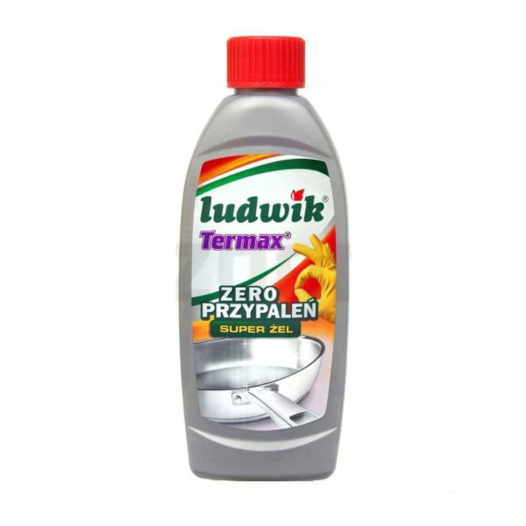 Untitled-3 ژل چربی زدا پاک کننده سوختگی ظروف Ludwik Termax لودویک ترمکس 280 میل - Image 1