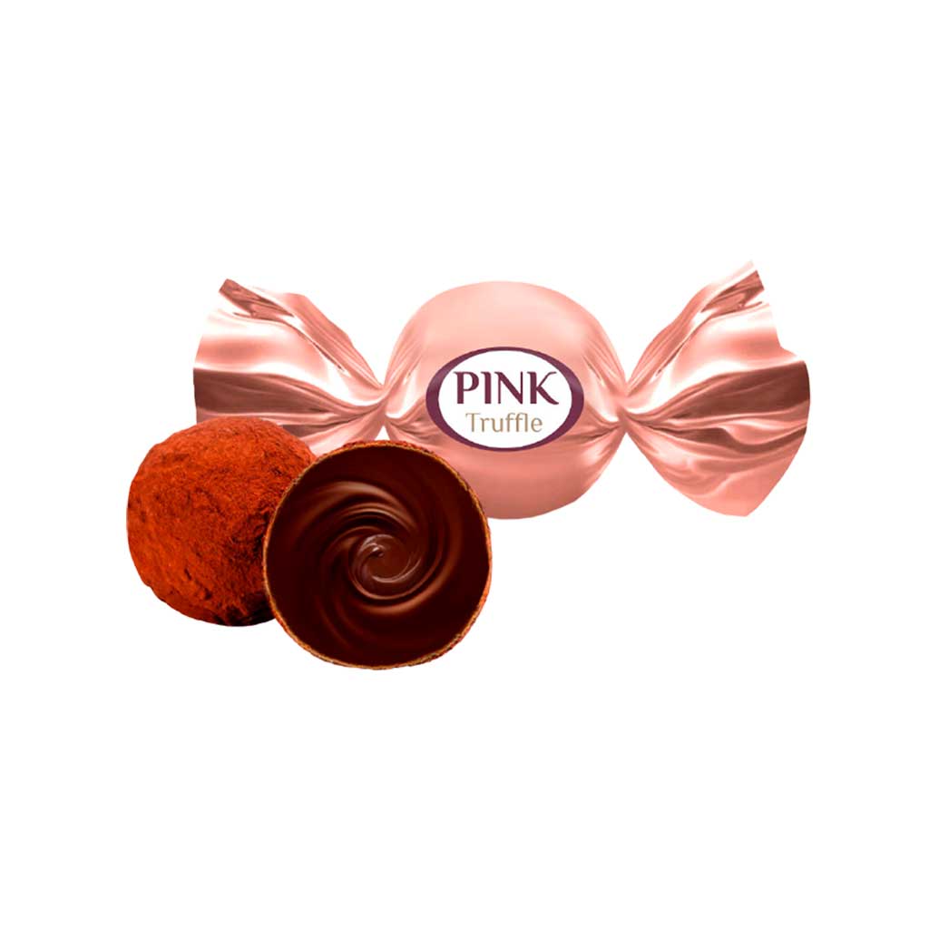 Untitled-7 ترافل شکلات پذیرایی پینک PINK COCOA TRUFFLE مغز خامه شکلاتی - Image 1
