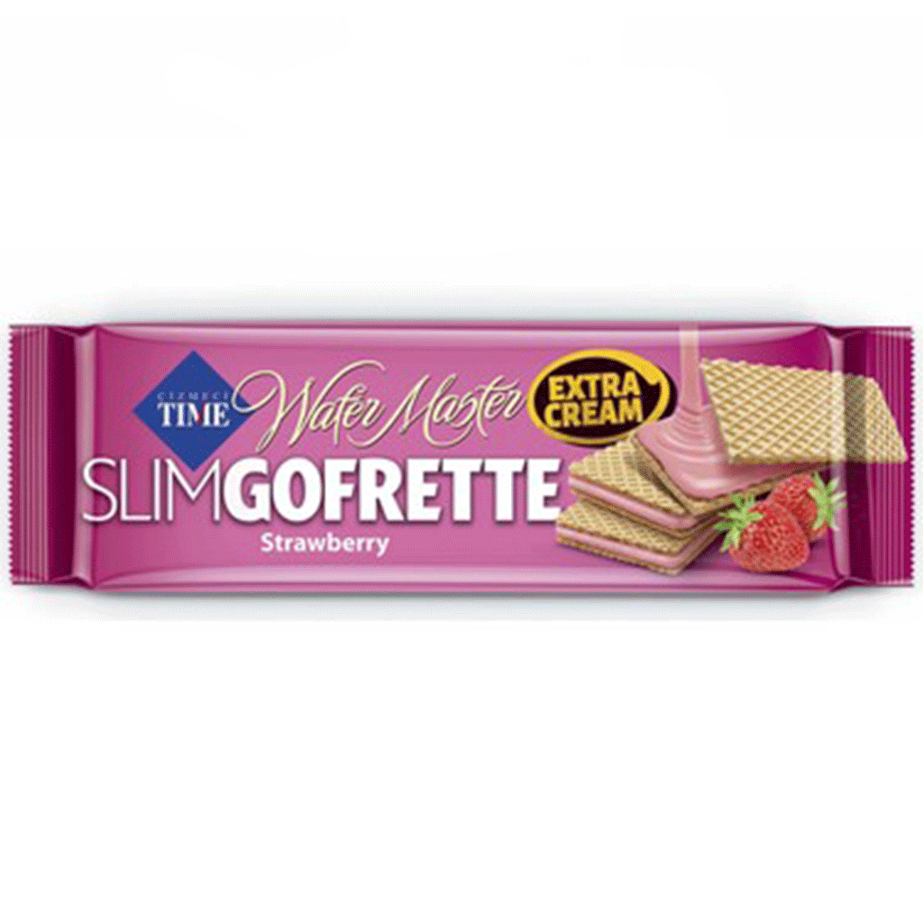 Untitled-16 ویفر تایم TIME Wafer Master slimgofrette با مغز کرم توت فرنگی 40 گرم تاریخ 2025/05/20 - Image 1
