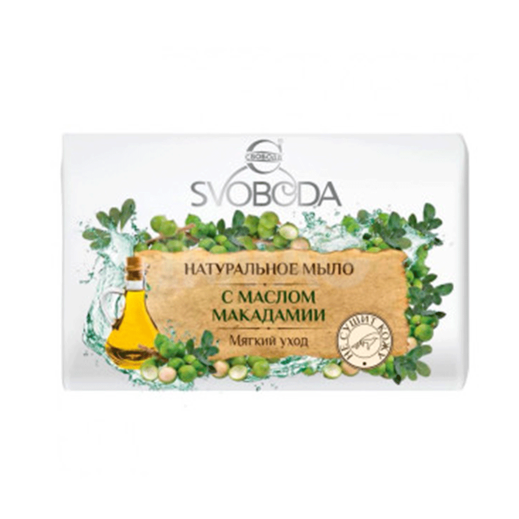Untitled-2 صابون روسی اسوبودا Svoboda روغن بادام 100 گرم - Image 1