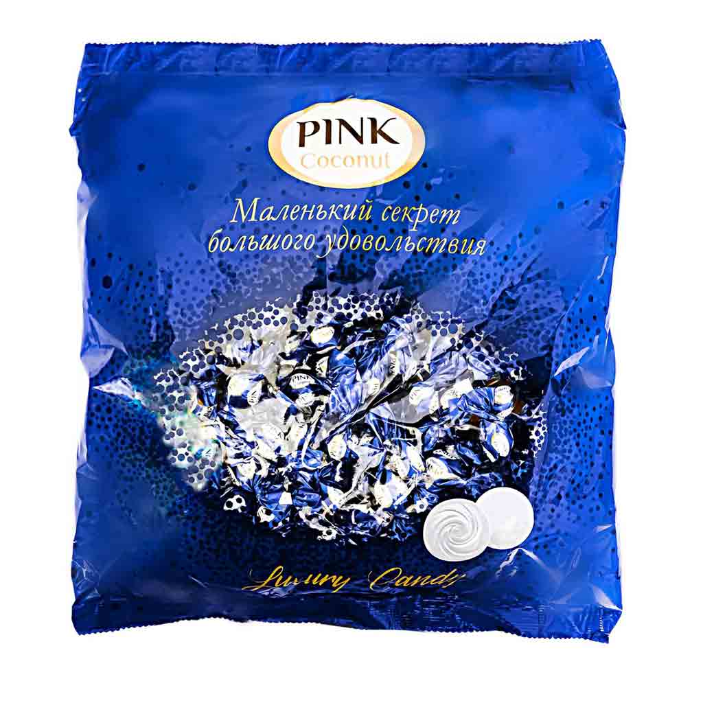 Untitled-65 شکلات پذیرایی ترافل پینک PINK COCONUT TRUFFLE با مغز خامه نارگیلی بسته 500 گرمی - Image 1