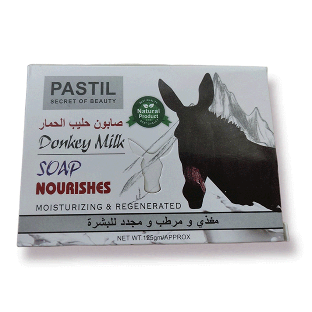 Untitled-9 صابون شیر الاغ پاستیل Pastil طبیعی 125 گرم - Image 1