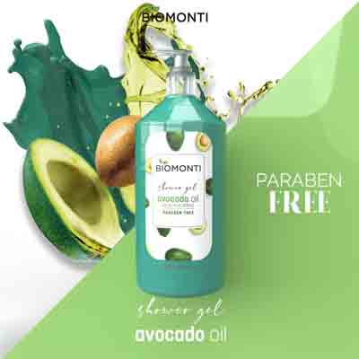 Untitled-27 شامپو بدن بدون سولفات و پارابن بیومونتی Biomonti Avocado Oil حاوی روغن آووکادو 1000 میل - Image 1