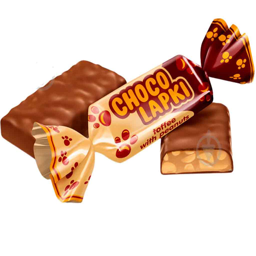 Untitled-3 شکلات روشن چاکو لاپکی اوکراینی Roshen Choco Lapki با مغز بادام زمینی - Image 1