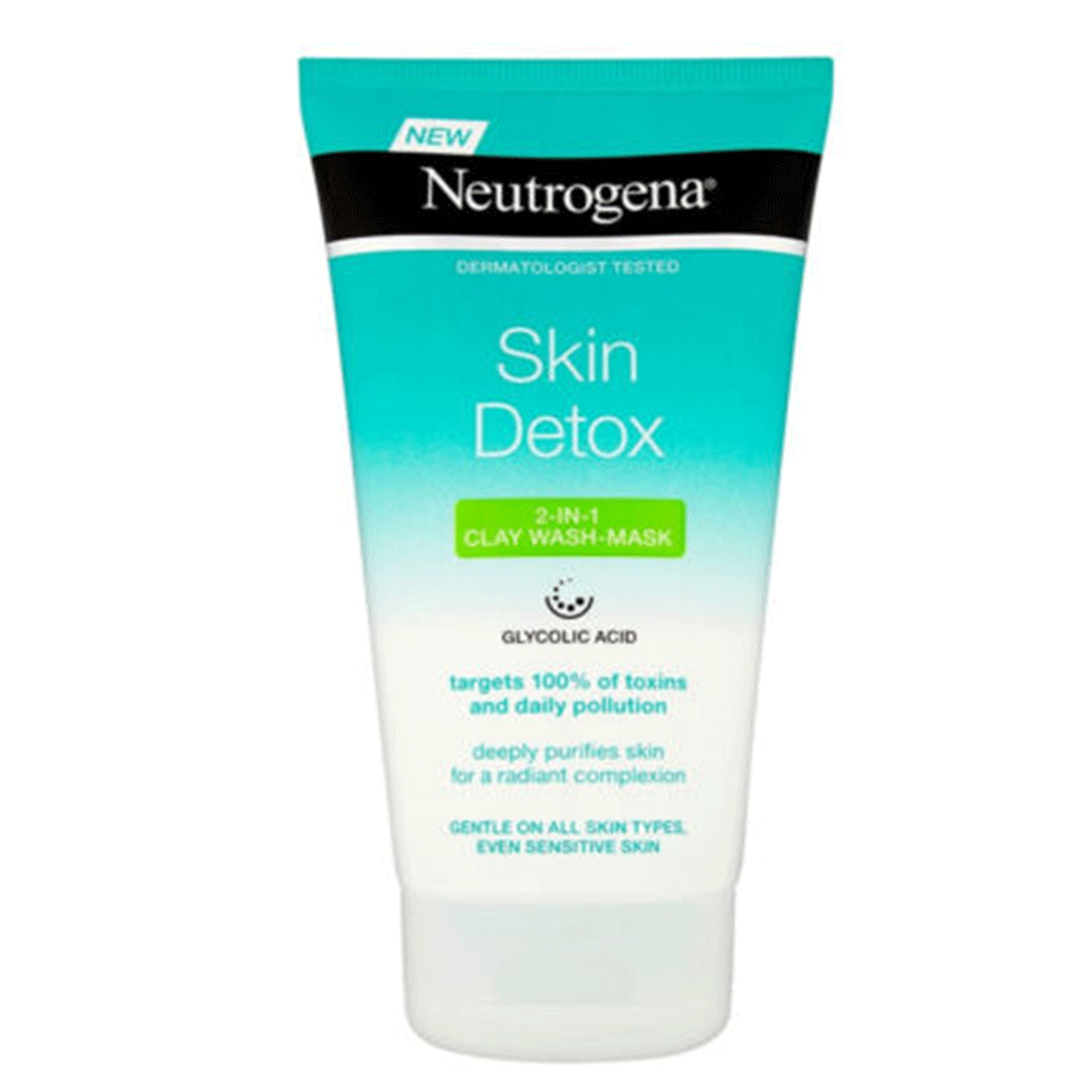 Untitled-4 ژل اسکراب صورت فرانسوی نیتروژنا Neutrogena Skin Detox Face Mask Contains Clay حاوی خاک رس 150 میل - Image 1