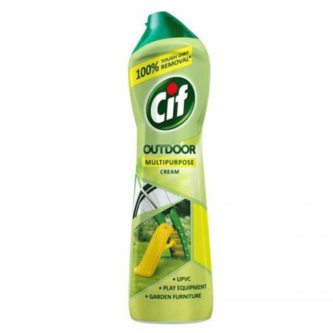Untitled-5 کرم پاک کننده هلندی سیف Cif Outdoor Multiprupose Cream چند منظوره 450 میل - Image 1