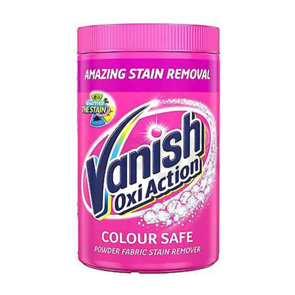 Untitled-1 پودر لکه بر لباس انگلیسی ونیش Vanish Oxi Action مخصوص لباس های رنگی 1 کیلو - Image 1