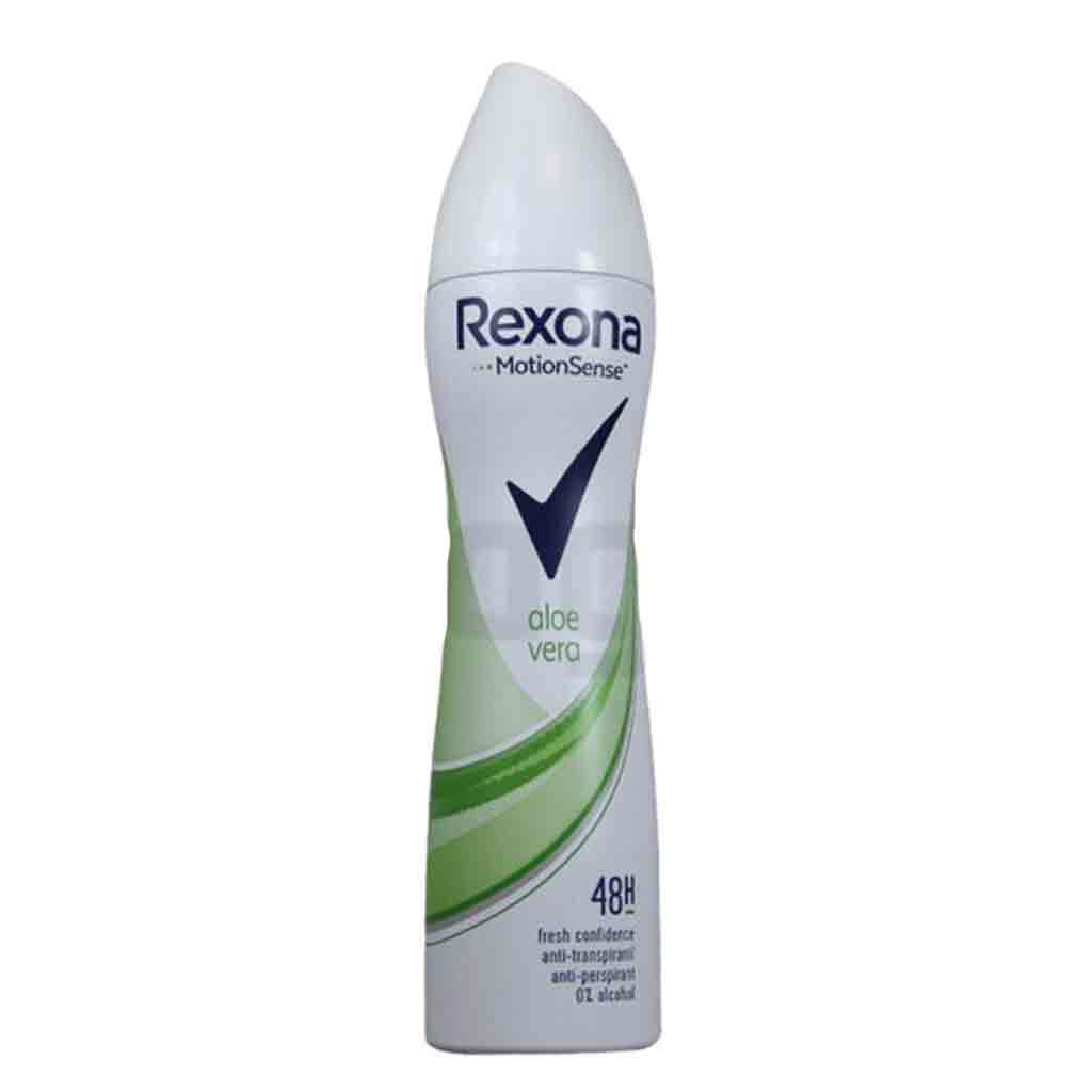 Untitled-15 اسپری ضد تعریق هلندی رکسونا Rexona Aloe Vera مناسب بانوان 200 میل - Image 1