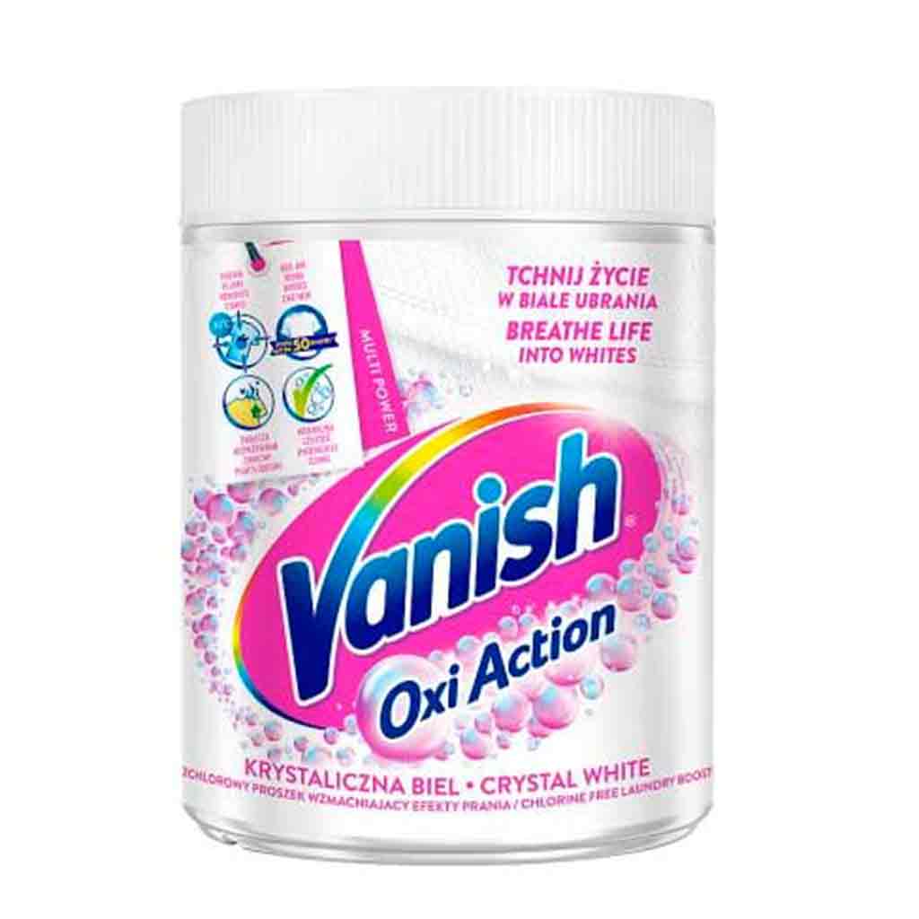 Untitled-2 پودر لکه بر لباس انگلیسی ونیش Vanish Oxi Advance مخصوص لباس های سفید 470 گرم - Image 1