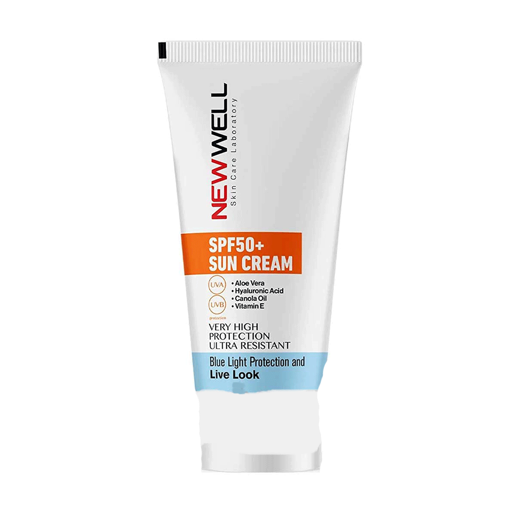 Untitled-2 کرم ضدآفتاب نیوول Newwell SPF50 برای انواع پوست 50 میل - Image 1