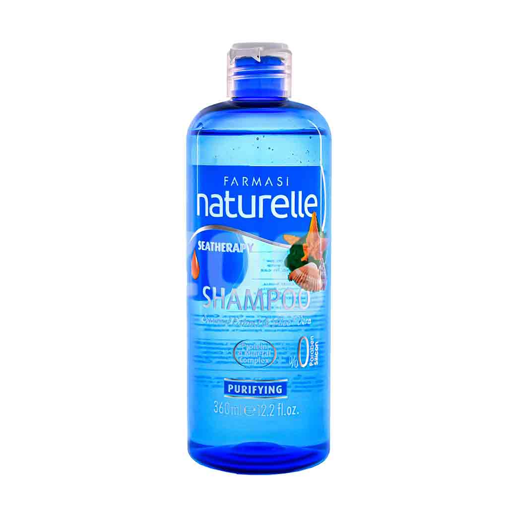 Untitled-20 شامپو سر فارماسی Naturelle Purifying حاوی عصاره جلبک دریایی و آلوئه ورا 360 میل - Image 1