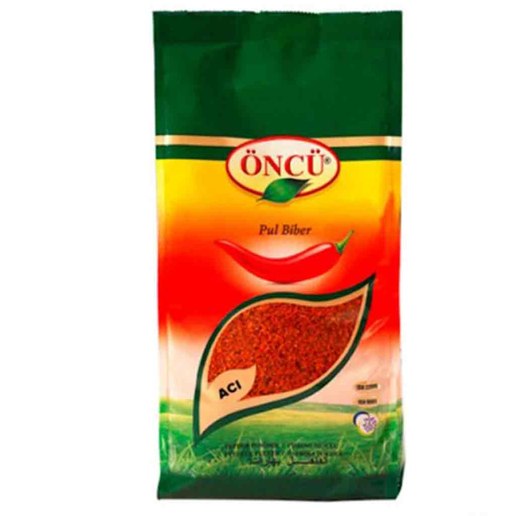Untitled-11 پودر فلفل قرمز اونجو ÖNCÜ Pul Biber پول بیبر 500 گرم - Image 1