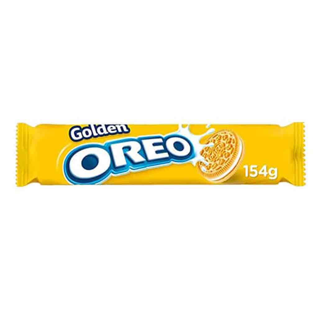 Untitled-5 بیسکوئیت کرمدار شکلاتی اورئو گلدن OREO Golden با طعم وانیل 154 گرم تاریخ 2025/09/30 - Image 1