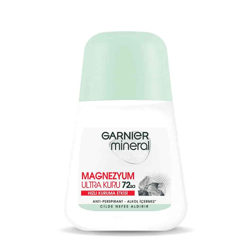 Untitled-9 رول ضدتعریق زنانه گارنیر Garnier MAGNEZYUM Ultra Kuru فاقد الکل و ماندگاری 72 ساعته 50 میل - Image 1