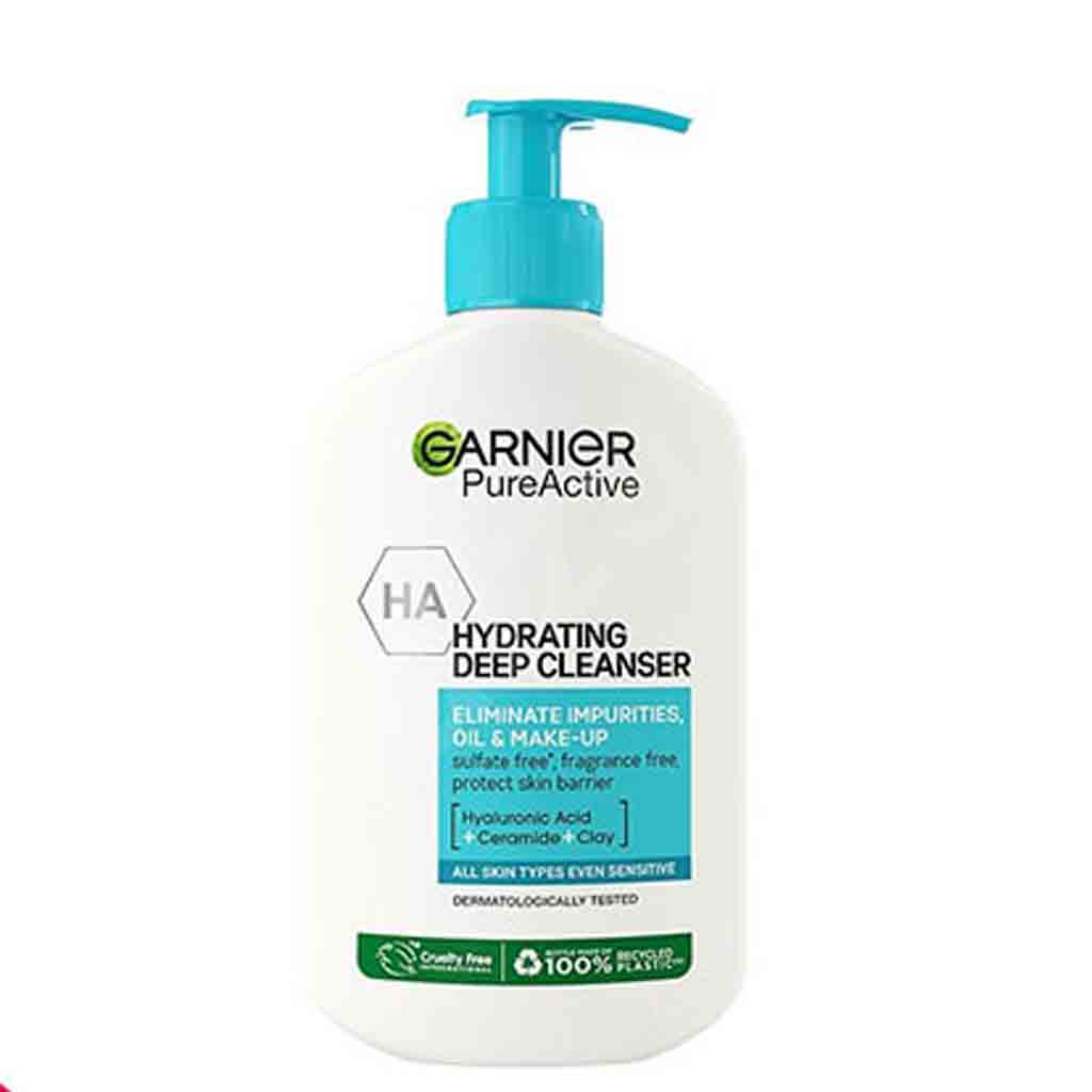 Untitled-114 ژل شستشوی صورت پیور اکتیو گارنیر GARNIER PURE ACTIVE آبرسان حاوی هیالورونیک اسید 250 میل - Image 1