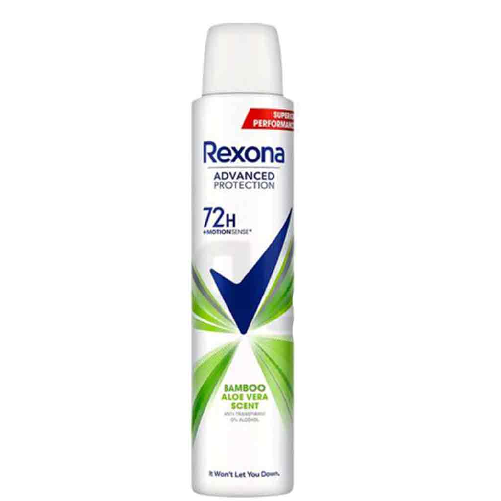Untitled-12 اسپری ضد تعریق رکسونا Rexona Bamboo & Aloe Vera مناسب بانوان 200 میل - Image 1