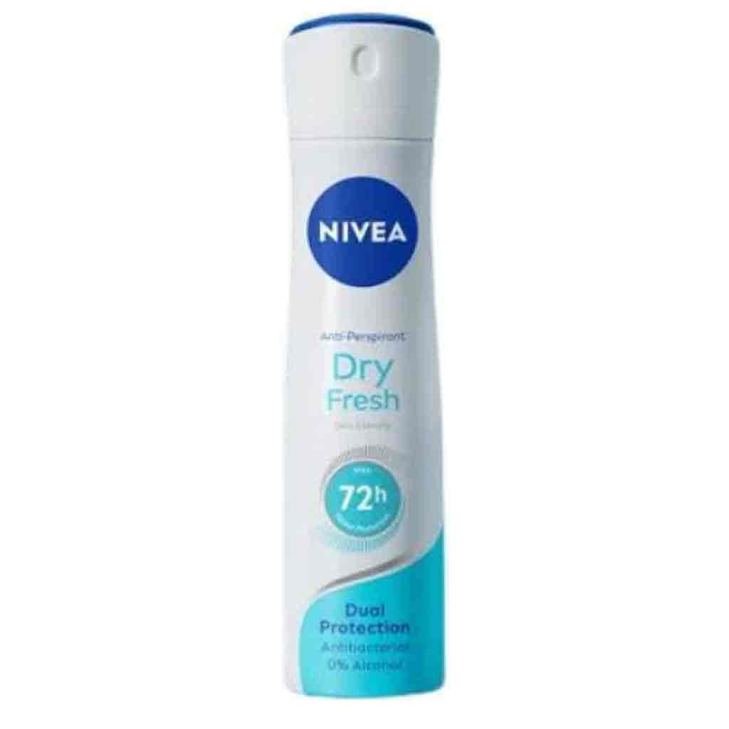 Untitled-16 اسپری ضد تعریق آلمانی نیوآ Nivea Dry Fresh مناسب بانوان 48 ساعته 200 میل - Image 1