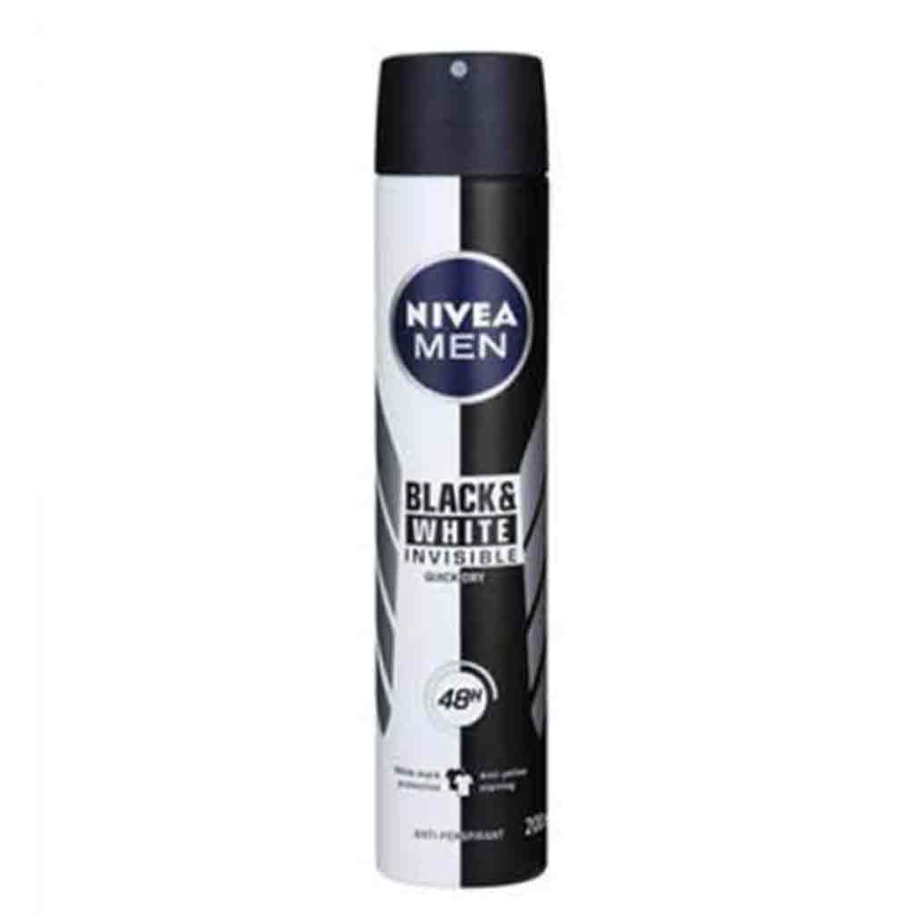 Untitled-4 اسپری ضد تعریق مردانه آلمانی نیوآ Nivea Men Black & White Original ماندگاری 48 ساعته 200 میل - Image 1