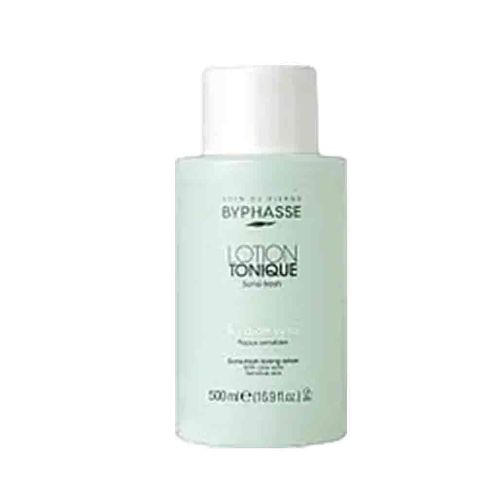 Untitled-4 تونیک صورت اسپانیایی بایفاس Byphasse aloe vera با رایحه آلوئه ورا 500 میل - Image 1