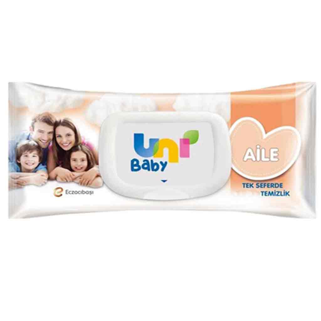 Untitled-4 دستمال مرطوب یونی بیبی Uni Baby Aile مناسب کودک 90 عددی - Image 1