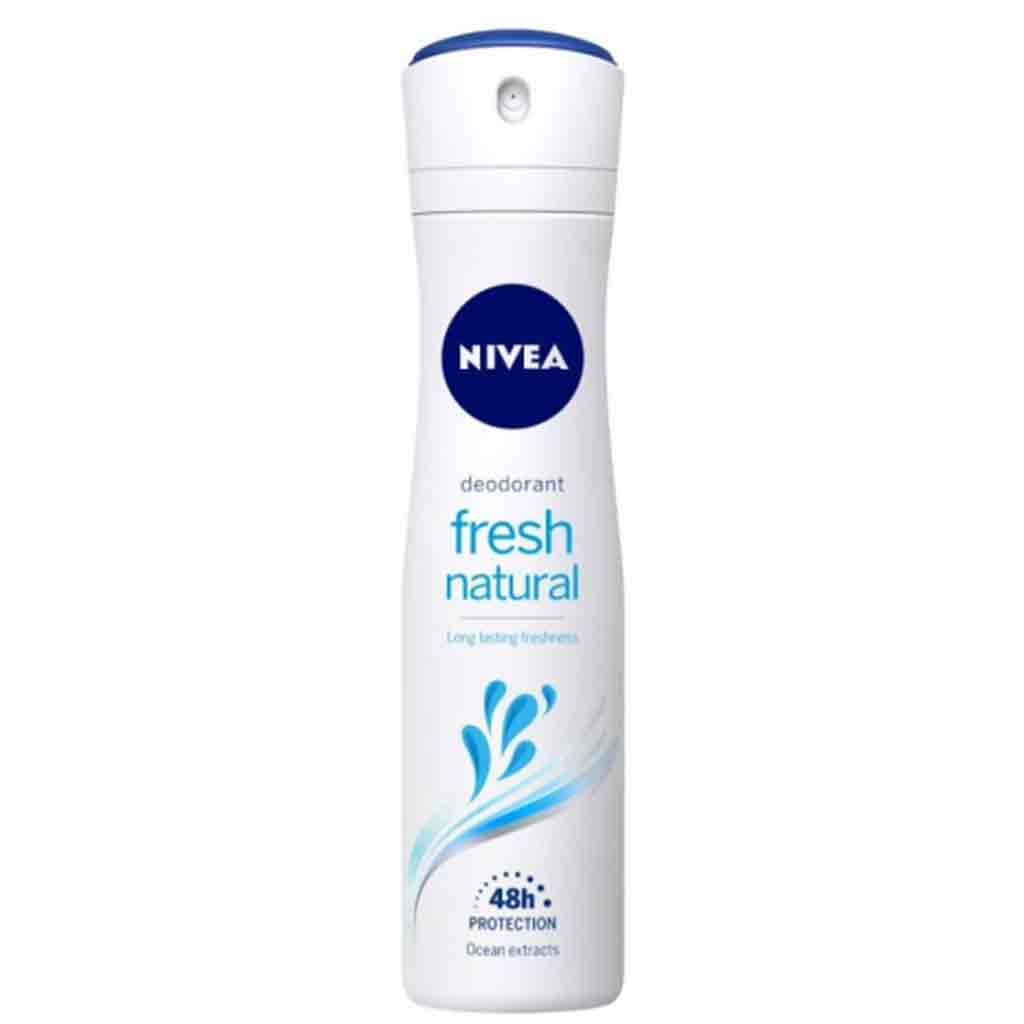 Untitled-5 اسپری ضد تعریق آلمانی نیوآ Nivea Fresh Natural مناسب بانوان 200 میل - Image 1