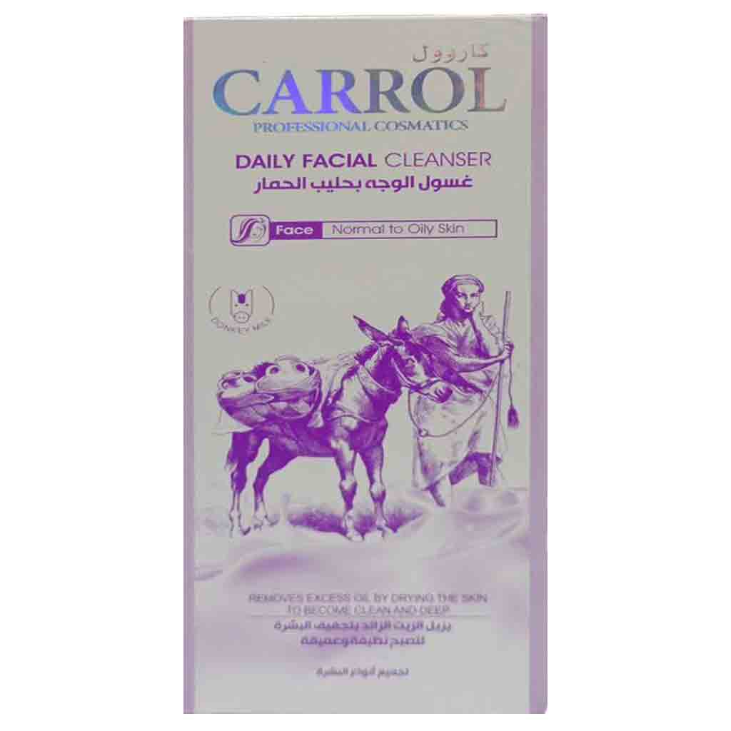 carro صابون مایع صورت کاروول CAROOL با شیر الاغ 150 میل - Image 1