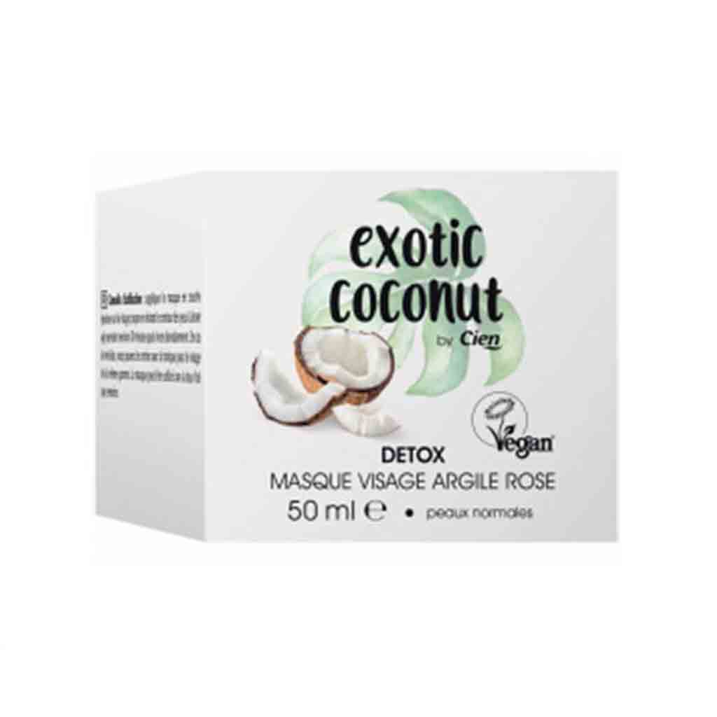 DETOX ماسک صورت آلمانی دتوکس سی ان DETOX - cien با عصاره نارگیل 50 میل - Image 1