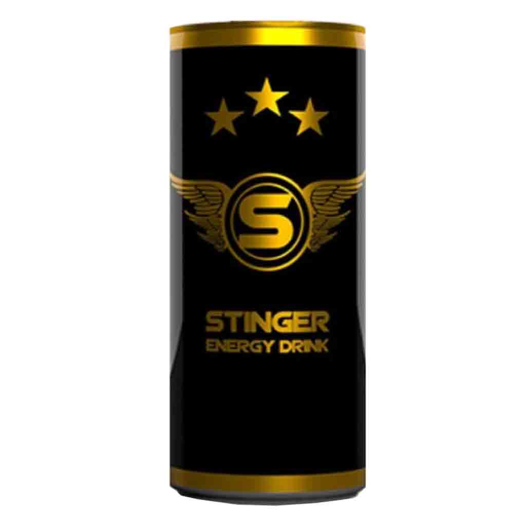 STINGER نوشانه انرژی زا استینگر SRTINGER ENERGY DRINK گازدار 500 میل تاریخ 2024/12/21 - Image 1